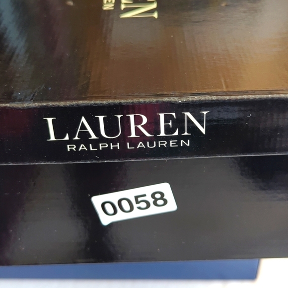 Lauren Ralph Lauren Lindella Brown Mu Leather Pump 9.5B Leopard Hair calf. - Picture 15 of 16